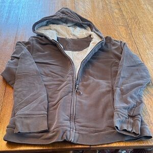 L.L. Bean Brown Hooded Sweatshirt